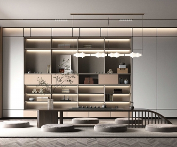 New Chinese Style Tea House-ID:491605042