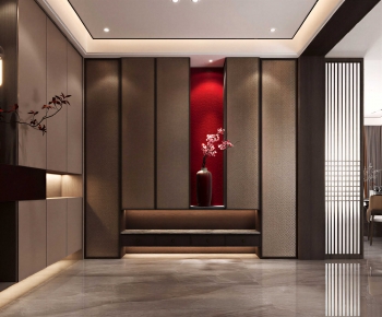 New Chinese Style Hallway-ID:746278053