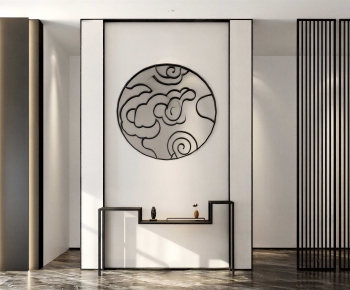 New Chinese Style Hallway-ID:691555985