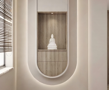 New Chinese Style Hallway-ID:924949698