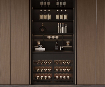 Modern Wine Cabinet-ID:545367008