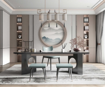 New Chinese Style Study Space-ID:743169079