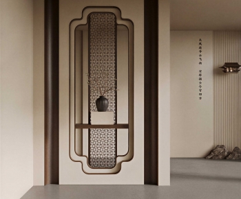 New Chinese Style Hallway-ID:538635978