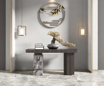 New Chinese Style Hallway-ID:569747921