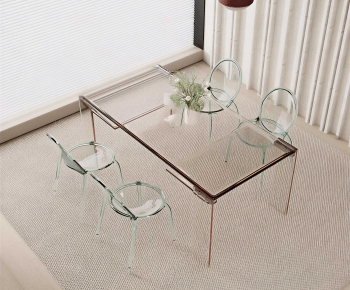 Modern Dining Table And Chairs-ID:560354958