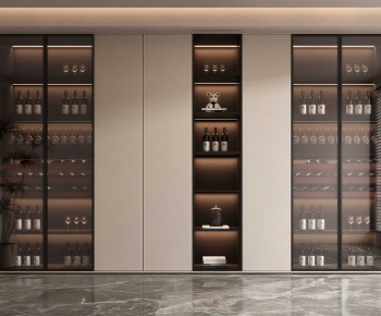 Modern Wine Cabinet-ID:221803904