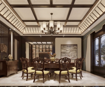 New Chinese Style Tea House-ID:733766087