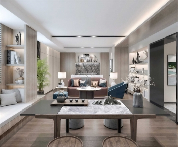 New Chinese Style Tea House-ID:223545079