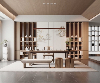 New Chinese Style Tea House-ID:476937066