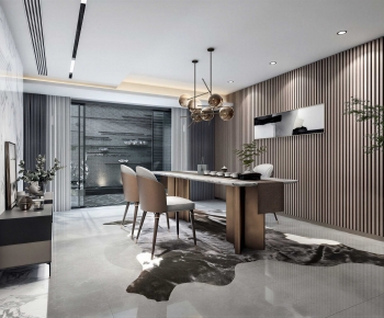 New Chinese Style Tea House-ID:633750085