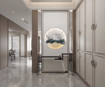 New Chinese Style Hallway-ID:612585073