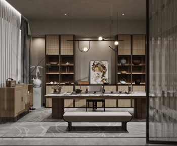 New Chinese Style Tea House-ID:761228083