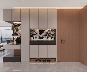 Modern Shoe Cabinet-ID:462877049