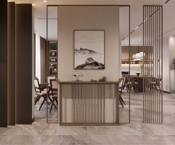 New Chinese Style Hallway-ID:868743903