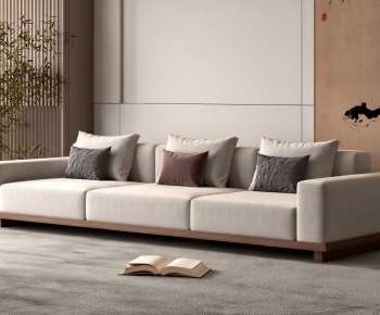 Modern Three-seat Sofa-ID:570383072