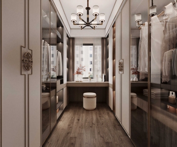 New Chinese Style Clothes Storage Area-ID:892720287