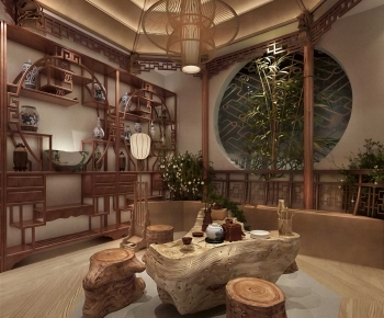 Chinese Style Tea House-ID:302527909