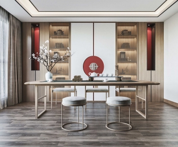 New Chinese Style Tea House-ID:640640971