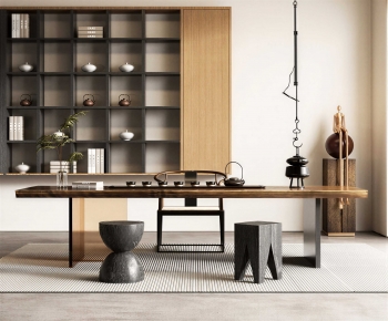 New Chinese Style Tea House-ID:418344975