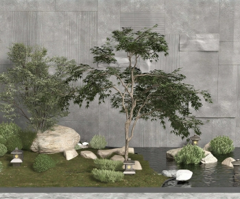 Japanese Style Plant Landscaping-ID:981517086