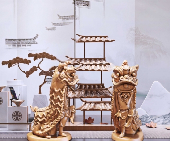New Chinese Style Sculpture-ID:346471076