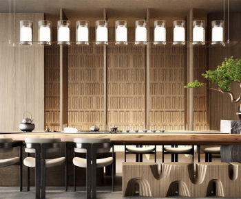New Chinese Style Tea House-ID:727736953