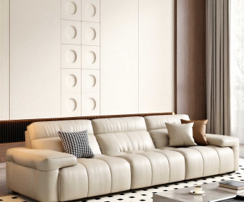 Modern Three-seat Sofa-ID:978852034