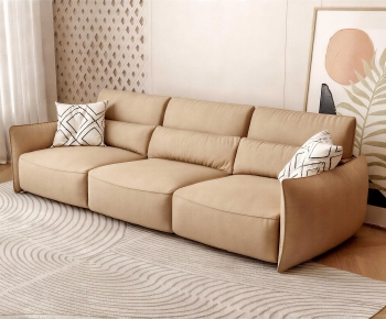 Modern Three-seat Sofa-ID:128174073