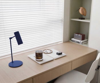 Modern Computer Desk And Chair-ID:915374041