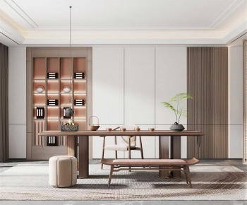 New Chinese Style Tea House-ID:885920057