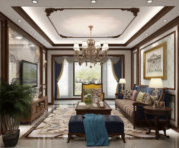 American Style A Living Room-ID:212090076