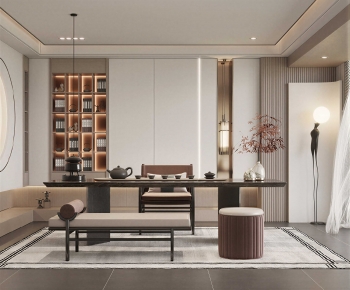 New Chinese Style Tea House-ID:141686924