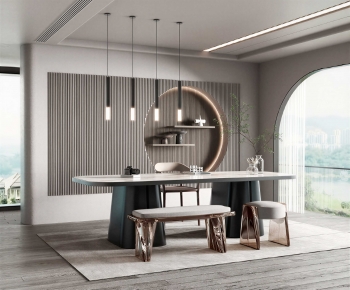 New Chinese Style Tea House-ID:834368947