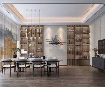 New Chinese Style Tea House-ID:134979969