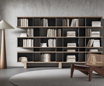 Modern Bookshelf-ID:393476966