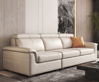Modern Three-seat Sofa-ID:324385889