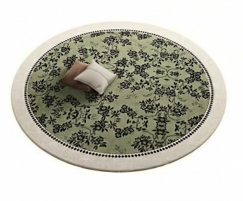 French Style Circular Carpet-ID:558413986