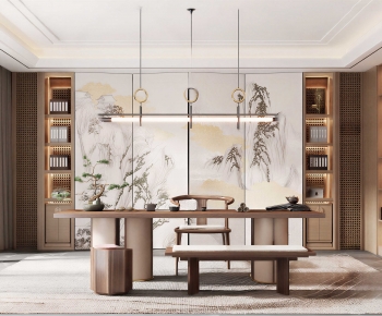 New Chinese Style Tea House-ID:471698056