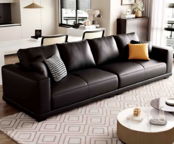 Modern Three-seat Sofa-ID:393741156