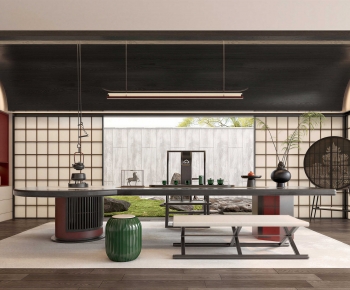 New Chinese Style Tea House-ID:869581948