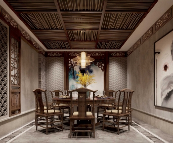 New Chinese Style Tea House-ID:459799054