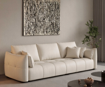 Modern Three-seat Sofa-ID:646265983
