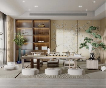 New Chinese Style Tea House-ID:905643941