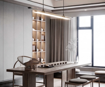 New Chinese Style Tea House-ID:912352097