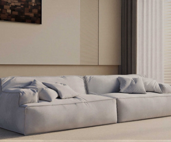 Modern Three-seat Sofa-ID:299855953