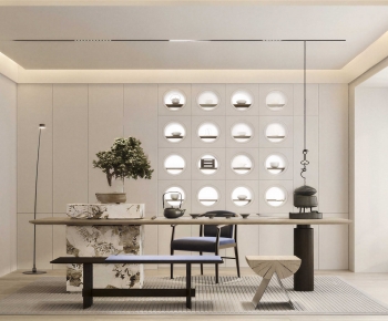 New Chinese Style Tea House-ID:112632049