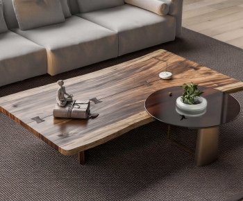 Wabi-sabi Style Coffee Table-ID:331094035