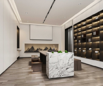 New Chinese Style Tea House-ID:954925067