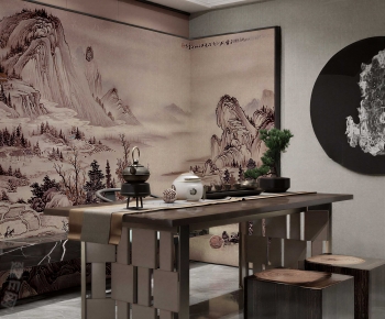 New Chinese Style Tea House-ID:959518918