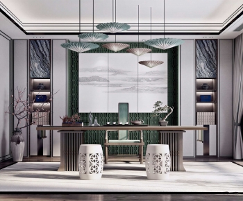 New Chinese Style Tea House-ID:481359008